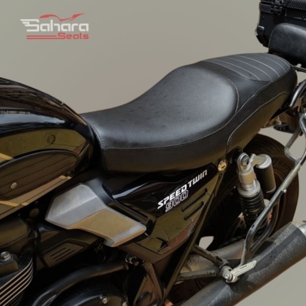 Triumph Speed Twin 900 Classic Craft Seat – Premium Black Comfort & Style