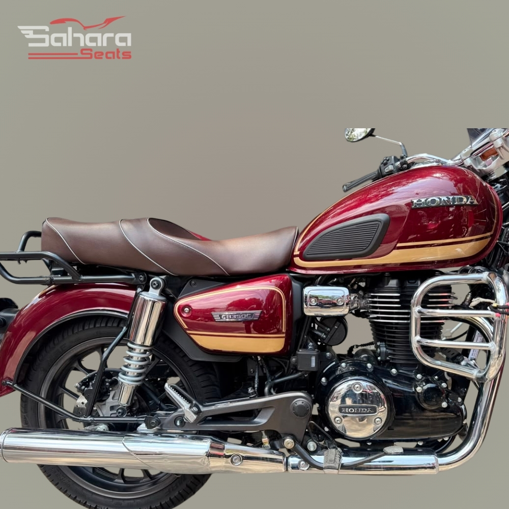 Honda CB350C Custom Seat – Premium Classic Contoured Motorcycle Seat Honda CB350C Custom Seat – Premium Classic Contoured Motorcycle Seat